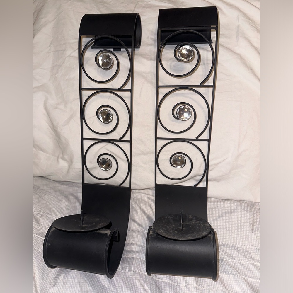 Set of 2 hanging Candle sconces